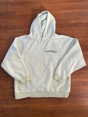 Beach Riot Members Only Yellow Hoodie